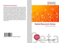 Buchcover von Radial Recurrent Artery