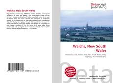 Capa do livro de Walcha, New South Wales 