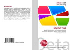 Capa do livro de Mantel Test 
