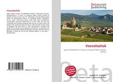 Capa do livro de Vsevolozhsk 