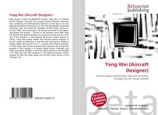 Buchcover von Yang Wei (Aircraft Designer)