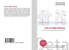Buchcover von Sad or High Kicking