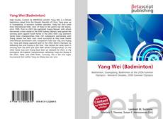 Couverture de Yang Wei (Badminton)