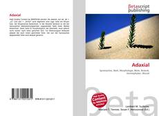 Couverture de Adaxial