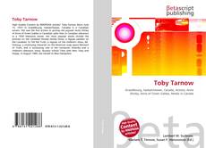 Portada del libro de Toby Tarnow