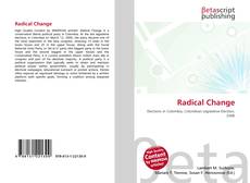Portada del libro de Radical Change