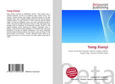 Portada del libro de Yang Xianyi