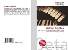 Couverture de Walcker Orgelbau