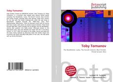 Обложка Toby Tomanov