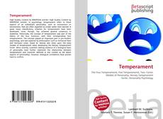 Copertina di Temperament
