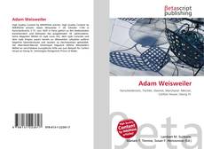 Bookcover of Adam Weisweiler
