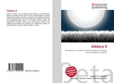 Capa do livro de Addaru II 