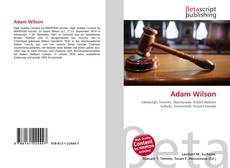 Adam Wilson的封面