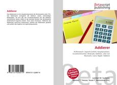 Portada del libro de Addierer