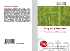 Portada del libro de Yang Zhi (Footballer)