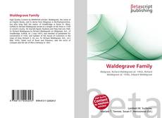 Bookcover of Waldegrave Family