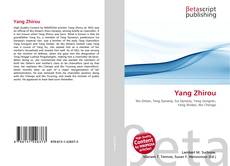Bookcover of Yang Zhirou