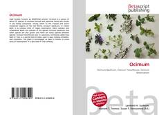 Ocimum kitap kapağı