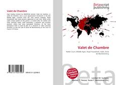 Capa do livro de Valet de Chambre 