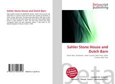 Portada del libro de Sahler Stone House and Dutch Barn