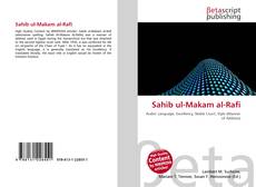 Buchcover von Sahib ul-Makam al-Rafi