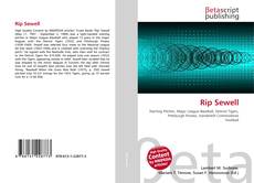 Buchcover von Rip Sewell