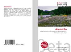 Bookcover of Adamenka