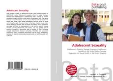 Buchcover von Adolescent Sexuality