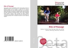 Capa do livro de Rite of Passage 