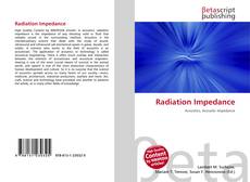 Bookcover of Radiation Impedance