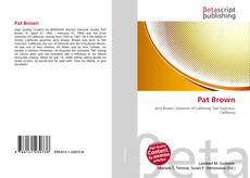 Bookcover of Pat Brown