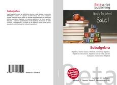 Bookcover of Subalgebra