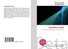 Buchcover von Paulette Frankl