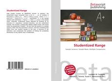 Portada del libro de Studentized Range