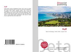 Portada del libro de Vulf