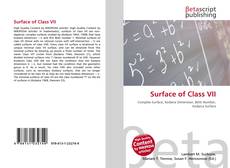 Portada del libro de Surface of Class VII