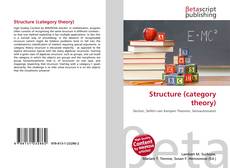 Buchcover von Structure (category theory)