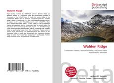 Bookcover of Walden Ridge