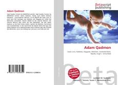 Buchcover von Adam Qadmon