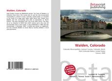 Bookcover of Walden, Colorado