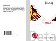 Portada del libro de Todd Louiso