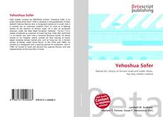 Copertina di Yehoshua Sofer