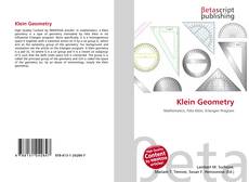 Borítókép a  Klein Geometry - hoz