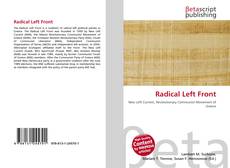 Portada del libro de Radical Left Front