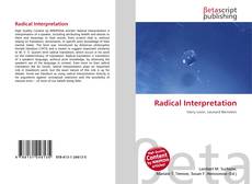 Portada del libro de Radical Interpretation