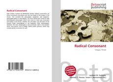 Copertina di Radical Consonant