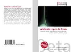 Adelardo Lopez de Ayala的封面