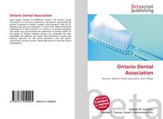 Copertina di Ontario Dental Association