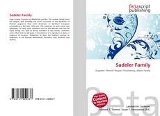 Couverture de Sadeler Family