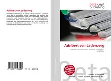 Adelbert von Ladenberg kitap kapağı